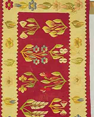 MOLDAWIEN KELIM, 95 X 55CM, EHZ 2 WOLLE AUF WOLLE, UM 1940, (REINIGUNGSBED.)