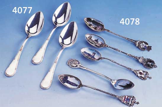 6 KAFFEELöFFEL, KOCH & BERGFELD UM 1900, 800ER SILBER, STILTYP. KREUZBANDDEKOR