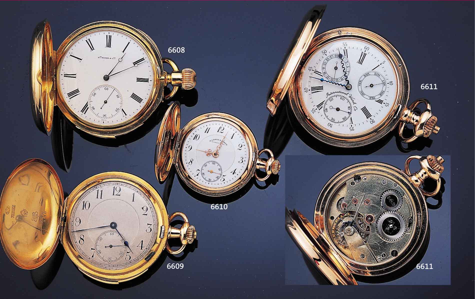 HENRY MOSER & CIHENRY MOSER & CIE/SANDOZ FRERES/ LE COULTRE SAVONETTE HERRENTASCHENUHR MIT MINUTENREPETI- TION, SELTENE KONSTELLATION, SCHWERES GG ...