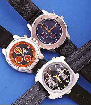 KONVOLUT: 5 HERRENARMBANDUHREN, ALLE QUARTZ-GEST. ANALOGANZ. IM SAMMLERUHRENKASTEN, 1X ESPRIT, MULTIFKT. (CHRONO, ALARM, TIMER), ...