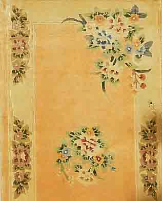 CHINA SEIDE, 137 X 69CM, REINE NATURSEIDE