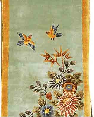 CHINA SEIDE, 122 X 61CM, REINE NATURSEIDE