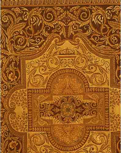 AUBOSSON STIL. 359 X 258CM, AUFWENDIGE HANDARBEIT