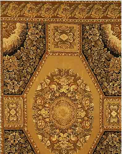 AUBOSSON STIL, 360 X 266CM, AUFWENDIGE HANDARBEIT