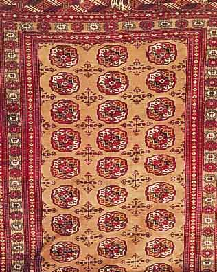 BOBOCHARA, PAKISTAN, 294 X 190CM, EHZ 2 FLOR WOLLE, CA.30 JAHRE