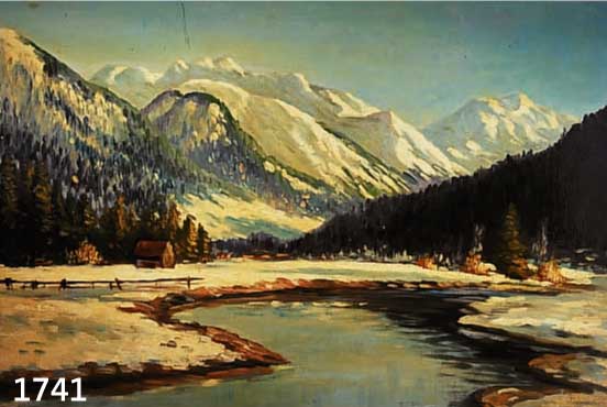 SENGER, LUDWIG VON,, 1873 WALDSASSEN/OBERPFALZ - 1937 MüNCHEN, SCHüLER DER MüNCHENER AKADEMIE BEI WILHELM VONDIEZ UND ...