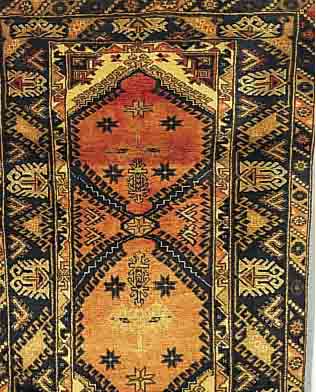 DOSMEALTI, TüRKEI, 200 X 120CM, EHZ 3 WOLLE AUF WOLLE, CA.30 JAHRE