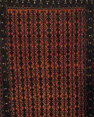 BELUTSCH, PERSIEN, 180 X 106CM, EHZ 1-2 WOLLE AUF WOLLE, CA.30 JAHRE