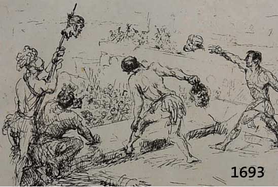SLEVOGT, MAX, 1868-1932, ZWEI LITHOGRAPHIEN AUS CORTEZ: DIE EROBERUNG MEXIKOS, AUF CHINAPAPIER, VON 1915-18, BEIDE MIT BLEISTIFT HANDSIGNIERT, ...