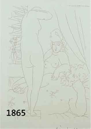 PICASSO, PABLO, 1881-1973, ´REPOS DU SCULP- TEUR, RADIERUNG, NACHDRUCK AUS DER SUITE VOLLARD VON 1934, AUF BüTTEN, CA. 23,6 X 29,6 CM, ...