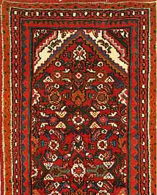 HOSSEINABAD, PERSIEN, 300X 83CM, FLOR WOLLE