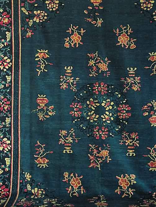 CHINA ALT, 320 X 240CM, FLOR WOLLE,UM 1900 IN SEHR GUTER ZUSTAND.