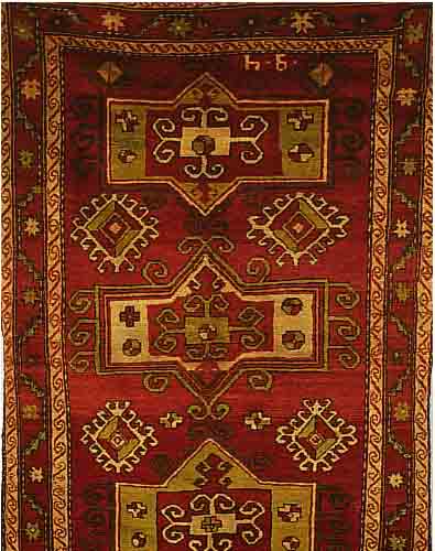DAGHESTAN, RUSSLAND 226 X 142CM, WOLLE AUF WOLLE, UM 1910