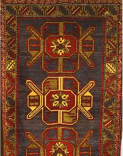 KARABAGH, RUSSLAND, 197 X 125CM, WOLLE AUF WOLLE,, UM 1920