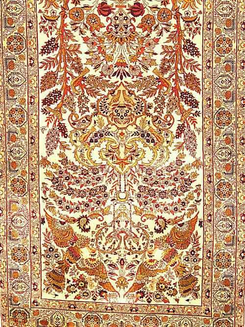 ISTANBUL, TüRKEI, 154 X 99CM, REINE NATURSEIDE, CA.1 MIO.KN/QM