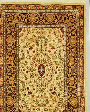 HEREKE, TüRKEI, 95 X 66CM, REINE NATURSEIDE, CA.1 MIO.KN/QM