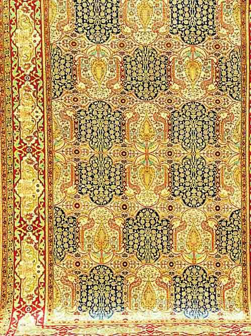 HEREKE, TüRKEI, 292 X 201CM, REINE NATURSEIDE, CA.1 MIO.KN/QM