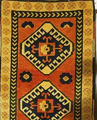 KARS, TüRKEI, 121 X 79CM, WOLLE AUF WOLLE