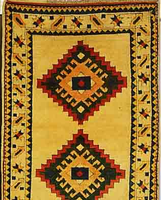 KARS, TüRKEI, 148 X 95CM, WOLLE AUF WOLLE