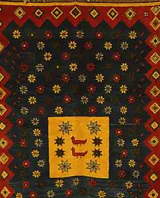 KARS, TüRKEI, 191 X 130CM, WOLLE AUF WOLLE
