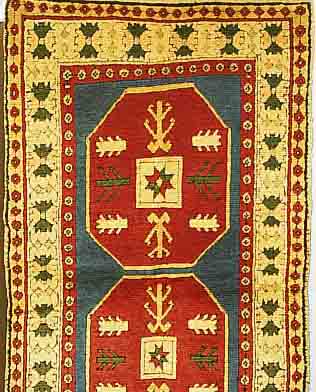 KARS, TüRKEI, 176 X 100CM, WOLLE AUF WOLLE