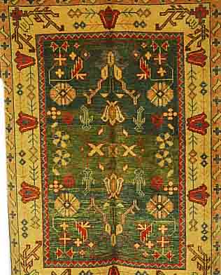USAK, TüRKEI, 179 X 128CM, WOLLE AUF WOLLE