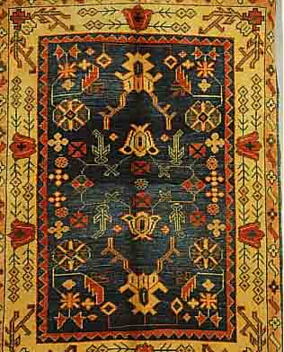 USAK, TüRKEI, 184 X 131CM, WOLLE AUF WOLLE