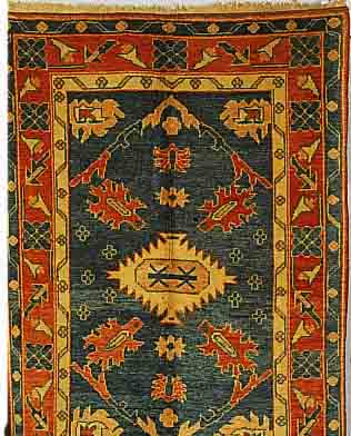 USAK, TüRKEI, 185 X 128CM, WOLLE AUF WOLLE