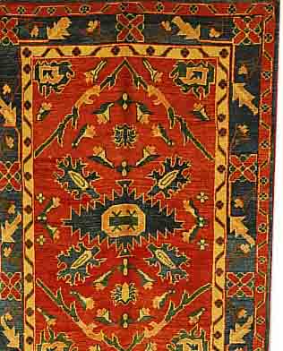 USAK, TüRKEI, 185 X 131CM, WOLLE AUF WOLLE