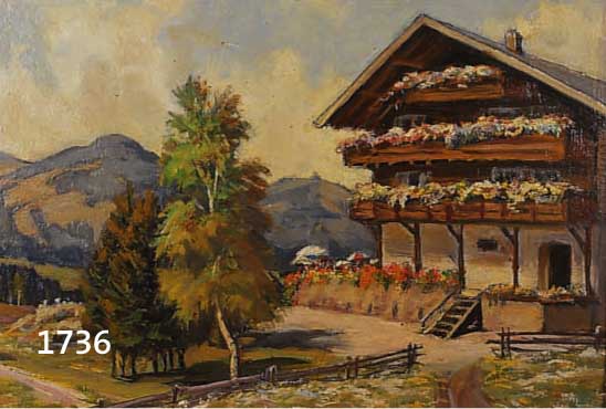 SCHRAUDOLPH, ROBERT, 1887 SONTHOFEN - 1978, SCHüLER VON G. V. HACKL UND C. V. MARR, WERKE U. A. IN DER STäDT. GALERIE UND IM RATHAUS MüNCHEN, ...