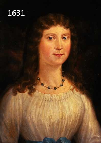 UNBEK. KüNSTLER DES 18. JH., QUALITäTSVOLLES BRUSTBILD DER CHARLOTTE FREI- FRAU VON SCHLOTHEIM (1772 - 1840), ÖL/LWD., (MIN. ...