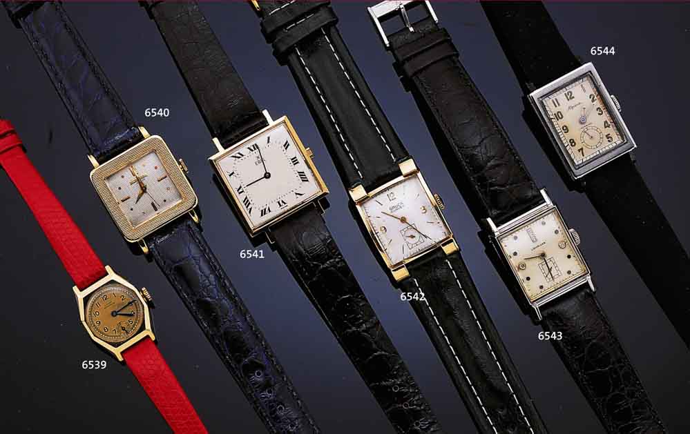 LANGE GLASHÜTTE SACHSEN DAMENARMBANDUHR, SELTENES SAMMLERSTüCK, FERTIGUNGS-NR. 104154, DEUTSCHLAND UM 1940, GG 585/000, VERG. ORIG.- BLATT, ...