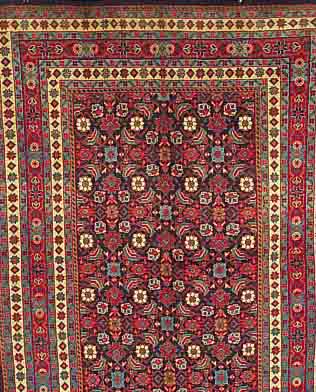 SAROGH MAHAL, PERSIEN, 233 X 163CM, EHZ 3 FLOR WOLLE, CA.30 JAHRE