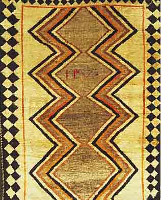 GABBEH, PERSIEN, 168 X 99CM, EHZ 3 WOLLE AUF WOLLE, CA.20 JAHRE
