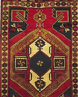 KARAPINAR, RUSSLAND, 177 X 124CM, EHZ 3 FLOR WOLLE, UM 1930