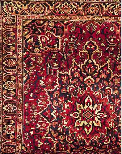 BACHTIAR, PERSIEN, 405 X 320CM, EHZ 1-2 FLOR WOLLE, CA.40 JAHRE