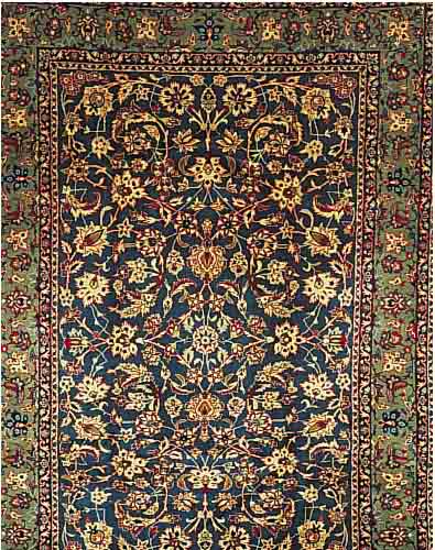 YAZD, PERSIEN, 300 X 205CM, EHZ 2 FLOR WOLLE, CA.30 JAHRE