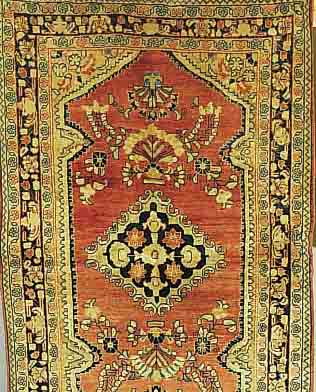 SAROGH, PERSIEN, 204 X 126CM, EHZ 3-4 FLOR WOLLE, CA.60 JAHRE