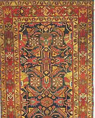 MALAYER, PERSIEN, 300 X 108CM, EHZ 3-4 FLOR WOLLE, UM 1930