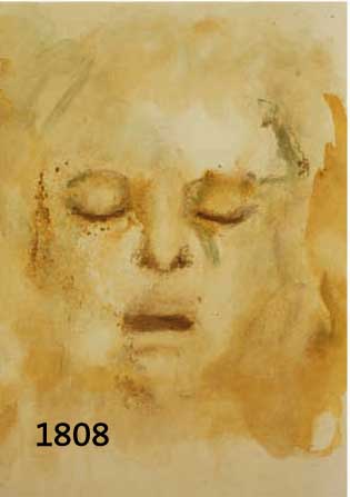 FINFINI, LEONOR, 1918-1998, FRAUENMASKE, FARB- RADIERUNG, HANDSIGNIERT UND BEZ.: E.A., CA. 40 X 30 CM, PP, U.GL., R.