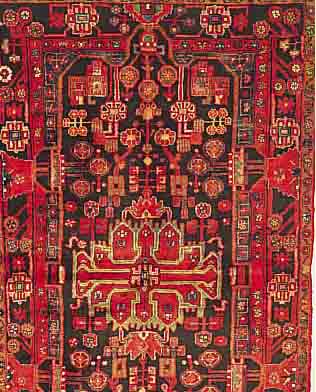 NAHAWAND, PERSIEN, 235 X 139CM, EHZ 2 FLOR WOLLE