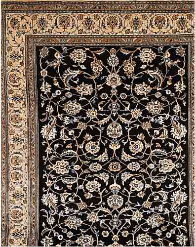 NAIN, PERSIEN, 342 X 250CM, FLOR WOLLE MIT SEIDE