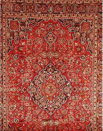 MESCHED, PERSIEN, 340 X 247CM, FLOR WOLLE