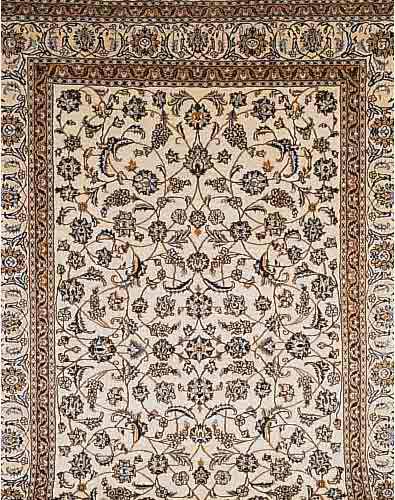 NAIN, PERSIEN, 349 X 249CM, FLOR WOLLE MIT SEIDE