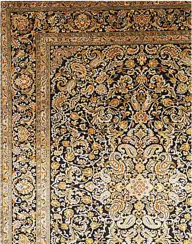KESCHAN, PERSIEN, 364 X 276CM, FLOR WOLLE