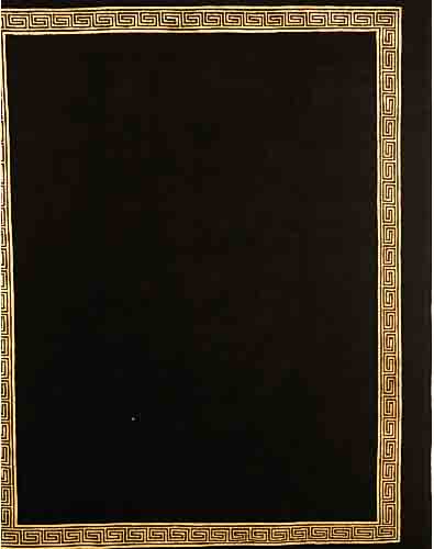 CHINA CLASSIC, 260 X 200CM, , SCHWARZ FLOR WOLLE, SEHR HOCHWERTIG