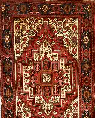 GHOLTOGH,PERSIEN CA 125 X 78CM. FLOR WOLLE