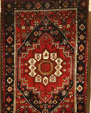 GHOLTOGH,PERSIEN CA 120 X 75CM. FLOR WOLLE