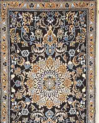 NAIN,PERSIEN CA 145 X 88CM. FLOR WOLLE