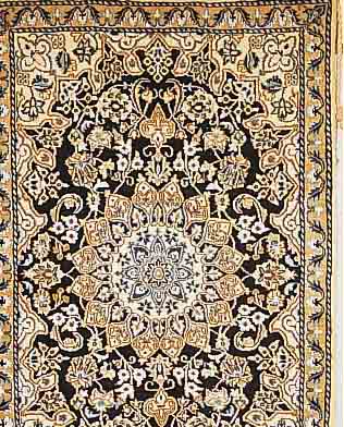 NAIN,PERSIEN CA 144 X 95CM. FLOR WOLLE